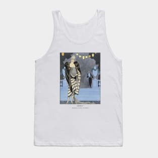 Fashion Illustration by George Barbier Tank Top